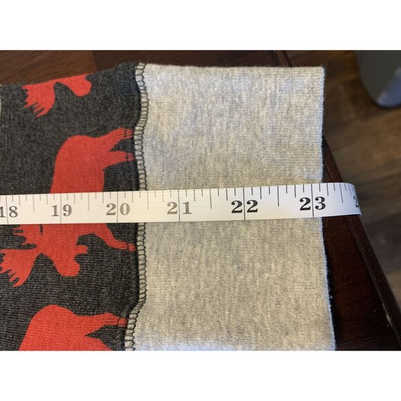 Lazy One XXL Adult Cotton Moose Print Flapjack Onesie Pajamas  Button-Up - Picture 8 of 10